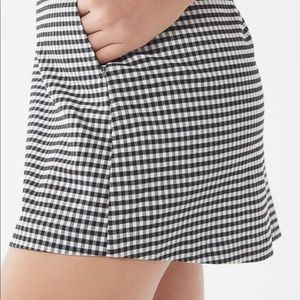Gingham skirt